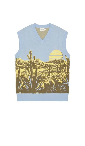 Desert V-neck Knit Vest in . Size M, S, XL/1X - Bound - Modalova