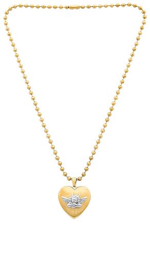 Locket angel necklace in color metallic size all in & - Metallic . Size all - Boys Lie - Modalova