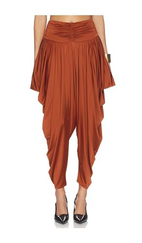 Pleated Fluid Jersey Shiny Pant in . Size S. Also in M - BALMAIN - Modalova