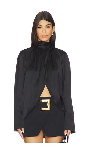 Draped Silk Blouse in . Taglia 36. Also in 38 - BALMAIN - Modalova