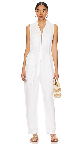 Zip front jumpsuit en color talla S en - White. Talla S (también en XS) - Bella Dahl - Modalova