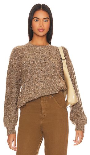 Long sleeve crew sweater in color brown size L in - Brown. Size L (also in M) - Bella Dahl - Modalova