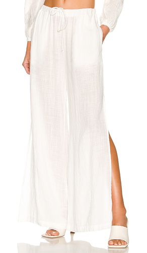 Pantalones de playa con abertura lateral en color talla L en - White. Talla L (también en M, S, XS) - Bella Dahl - Modalova