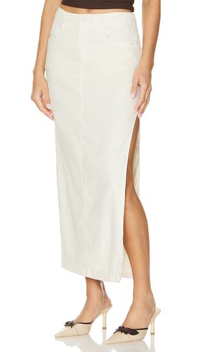Indigo side slit skirt in color cream size 24 in - Cream. Size 24 (also in 25, 26, 27, 28, 29) - Bella Dahl - Modalova