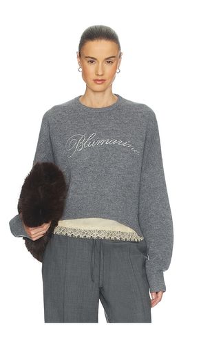 Knit Logo Embroidered Pullover in . Size S. Also in L - Blumarine - Modalova