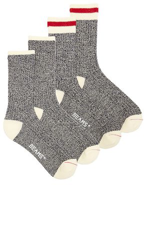 Rag socks in color grey size all in - Grey. Size all - Beams Plus - Modalova