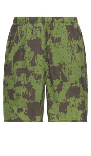 Mil athletic shorts nylon camo print en color verde talla L en - Green. Talla L (también en M, S) - Beams Plus - Modalova