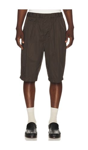 Pleats relax shorts nyco twill in color size M (also in L) - Beams Plus - Modalova
