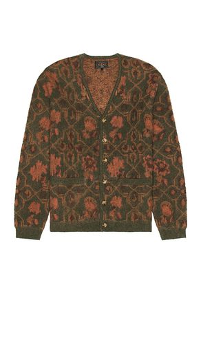 Cardigan botanical pattern jacquard in color size M in - . Size M (also in S, XL/1X) - Beams Plus - Modalova