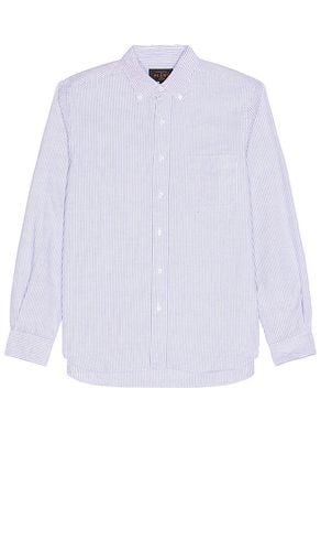 B.d oxford candy stripe en color talla L en - Blue. Talla L (también en M, XL/1X) - Beams Plus - Modalova