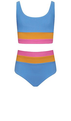 Conjunto de bikini para niños little mackenzine & heidi en color azul talla 2 en - Blue. Talla 2 (también - BEACH RIOT - Modalova