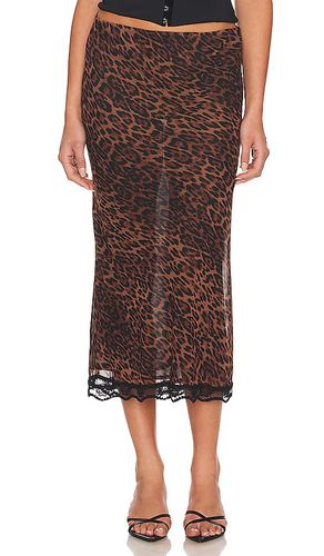 The roxy skirt in color brown size L in - Brown. Size L (also in M, S) - Bella Venice - Modalova