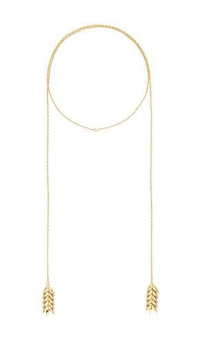 Spikelet Long Pendant in - Bevza - Modalova