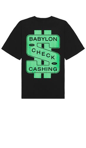 Check Cashing T-Shirt in . Taglia M, S, XL/1X - Babylon - Modalova