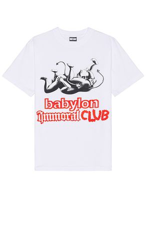 Immoral club t-shirt in color size L in - . Size L (also in M, S, XL/1X) - Babylon - Modalova