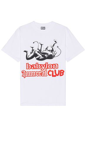 Immoral Club T-Shirt in . Size M, S, XL/1X - Babylon - Modalova