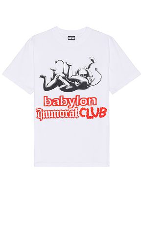 Immoral Club T-Shirt in . Taglia M, S - Babylon - Modalova