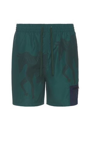 Short horse shorts en color verde talla L en - Green. Talla L (también en M, XL/1X) - By Parra - Modalova