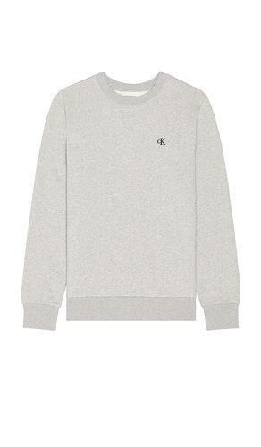 Archive Logo Fleece Crewneck Sweatshirt in . Size S, XL/1X - Calvin Klein - Modalova