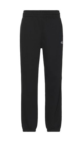 Archive logo fleece jogger en color negro talla L en - Black. Talla L (también en M, S, XL) - Calvin Klein - Modalova