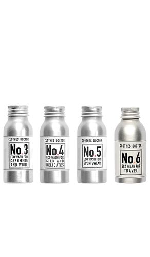 Miniature eco wash detergent set in color metallic silver size all in / - Metallic Silver. Size all - Clothes Doctor - Modalova