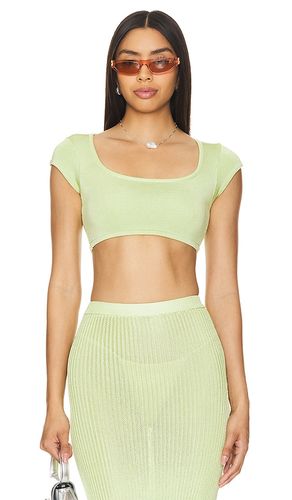 Top corto en color verde talla S en - Green. Talla S (también en XL) - Calle Del Mar - Modalova