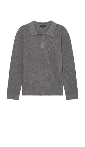 Wyatt Waffle Stitch Polo in . Taglia S - Central Park West - Modalova