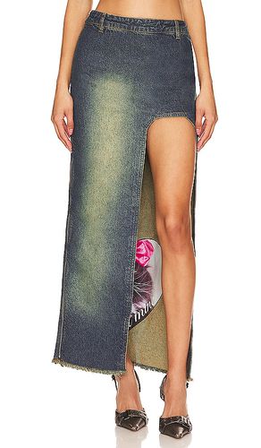 Curved Slit Skirt in . Size 42, 46 - Cannari Concept - Modalova