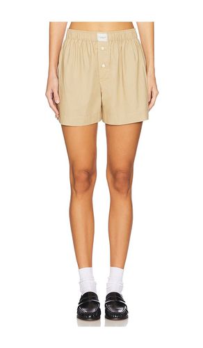 La boxer classica short en color bronce talla L en - Tan. Talla L (también en M, S, XL, XS) - Comme Si - Modalova