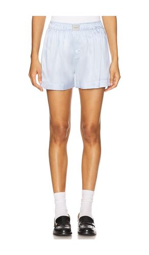 Silk boxer classica short in color blue size XS (also in S) - Comme Si - Modalova
