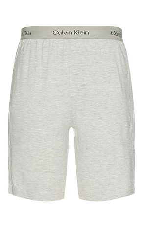 Sleep short en color gris claro talla M en - Light Grey. Talla M (también en S, XL/1X) - Calvin Klein Underwear - Modalova