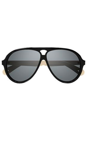 Jasper pilot sunglasses in color black size all in & Ivory - Black. Size all - Chloe - Modalova
