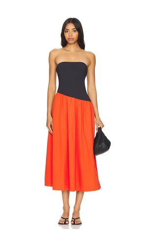 Vestido sin tirantes tadeo en color naranja talla L en - Orange. Talla L (también en XL) - Ciao Lucia - Modalova