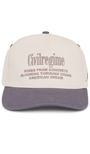 American Dream 5 Panel Snapback Hat in - Civil Regime - Modalova