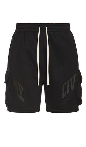 Dominique cargo short en color talla L en - Black. Talla L (también en M, S, XL/1X) - Civil Regime - Modalova