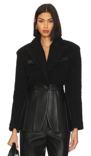 Leather Jacket With Faux Shearing in . Size S - Ceren Ocak - Modalova