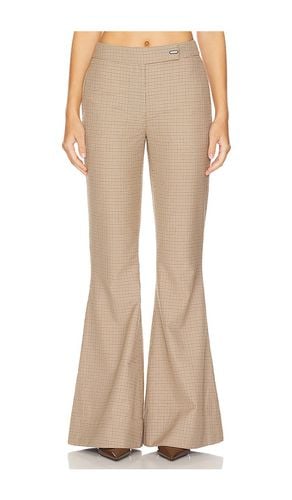 Pantalón campana alessandra en color bronce talla L en - Tan. Talla L (también en M, S, XS) - Clea - Modalova