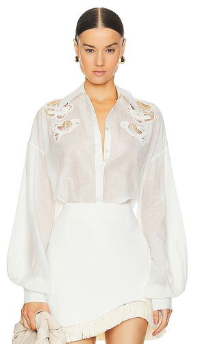 Ainsley Embroidered Shirt in . Taglia M, S - Clea - Modalova