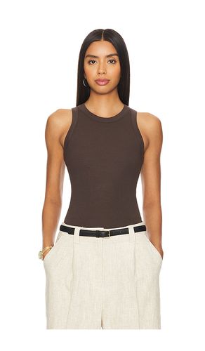 Top sin mangas kelly en color marrón talla M en - Brown. Talla M (también en XL, XS) - CLYQUE - Modalova