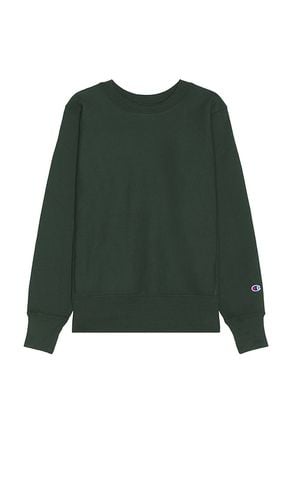 Sudadero cuello redondo usa reverse weave en color talla L en - Dark Green. Talla L (también en M, S, XL/1 - Champion - Modalova