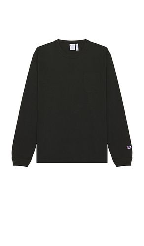 USA Long Sleeve Pocket Tee in . Taglia M, XL/1X - Champion - Modalova