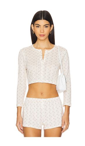 The Cropped Cardigan in . Size L. Also in S, XS - Cou Cou Intimates - Modalova
