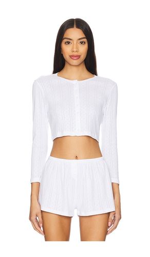 The Cropped Cardi in . Size L. Also in M, S, XL - Cou Cou Intimates - Modalova