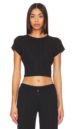 The cropped baby tee in color black size M in - Black. Size M (also in S, XL, XS) - Cou Cou Intimates - Modalova
