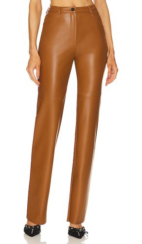 Killa faux leather trousers in color brown size L in - Brown. Size L (also in M, S, XS) - CULTNAKED - Modalova