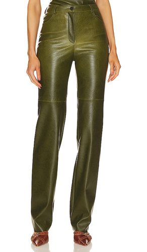 Killa faux leather trousers in color green size L in - Green. Size L (also in M, S, XL, XS, XXS) - CULTNAKED - Modalova