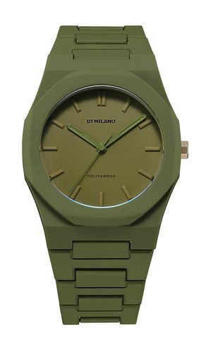 Reloj polycarbon en color verde talla all en - Green. Talla all - D1 Milano - Modalova