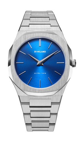 Reloj ultra thin en color plateado metálico talla all en - Metallic Silver. Talla all - D1 Milano - Modalova