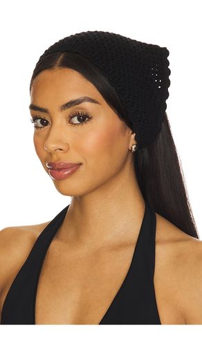 GUIZIO Knit Bandana in Black - GUIZIO - Modalova