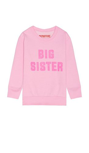 Sudadera big sister en color talla 2 en - Pink. Talla 2 (también en 4, 6) - DEPARTURE - Modalova